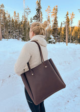 Load image into Gallery viewer, Rolled Handle Tote - Cedar
