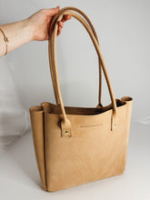 Load image into Gallery viewer, Rolled Handle Tote - Oat