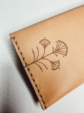 Load image into Gallery viewer, Vegetable Tanned Pouch - Logo Pattern