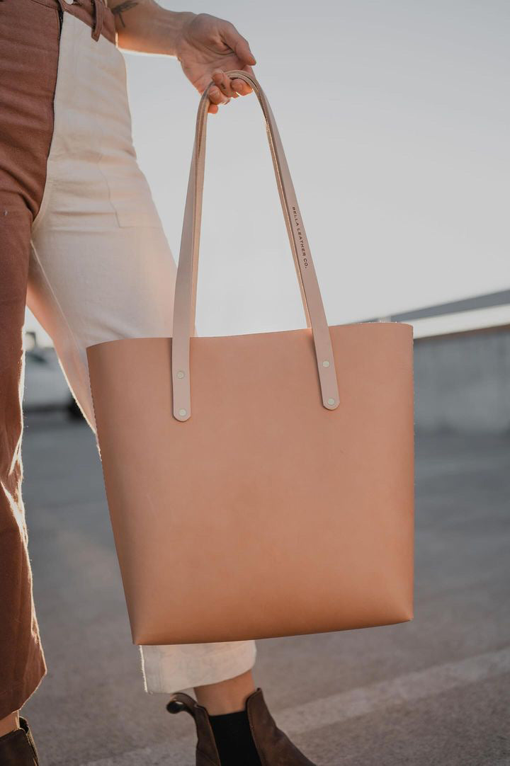 Vegetable Tanned Tote Bag